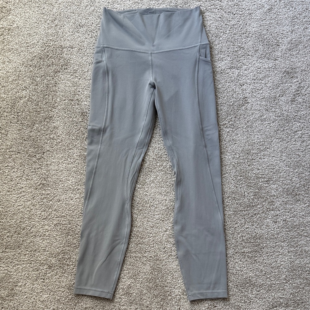 Lululemon Align High Waisted Pocket Legging in Rhino Gray